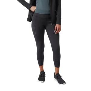 Athleta Rainier 7/8 Tight, Black L/P (Large Petite) - Yoga, Activewear, Neutral